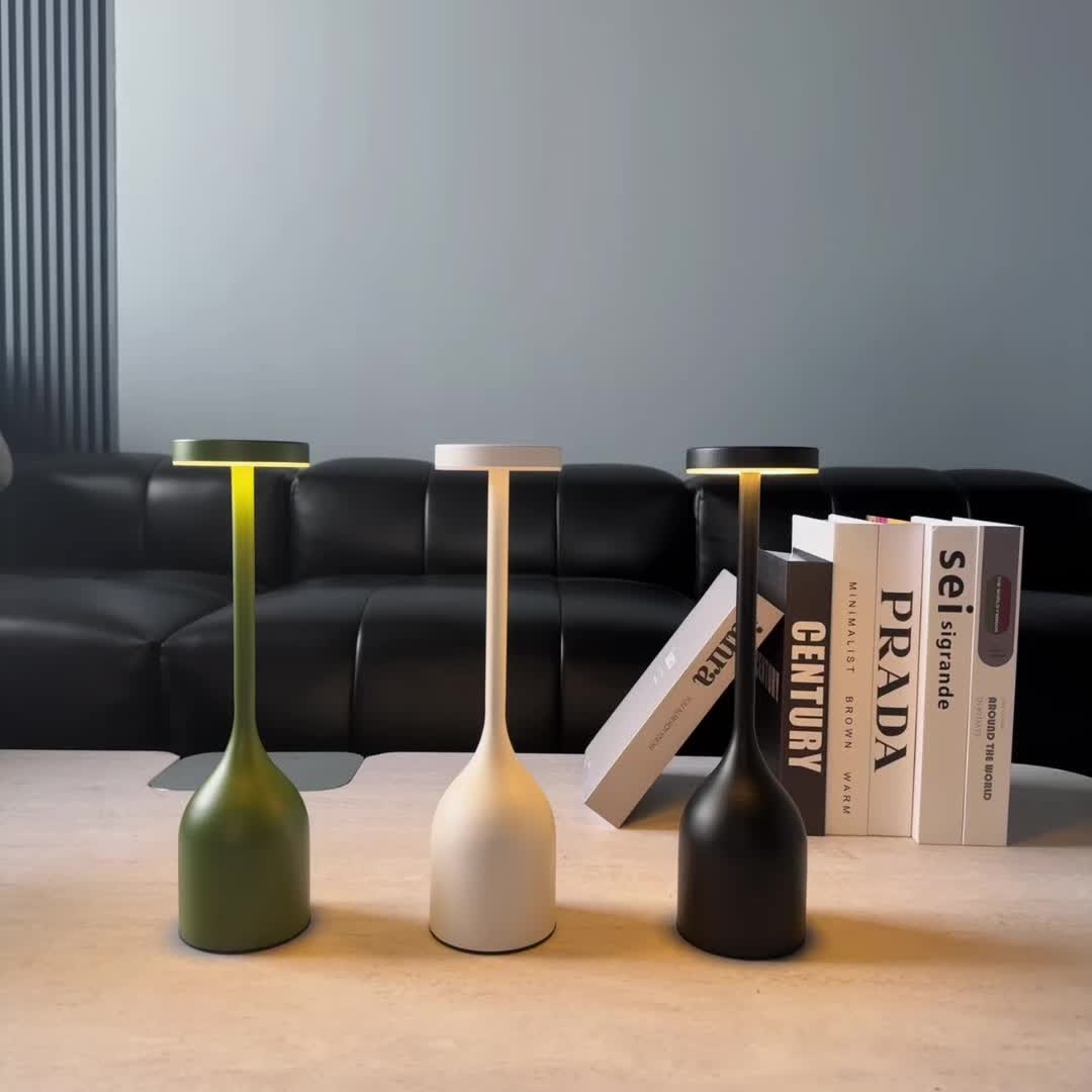 LUNAGLOW – USB Rechargeable Table Lamp for Cozy Everyday Ambience