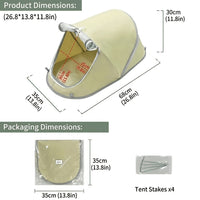 PETNESTA – Foldable Outdoor Pet Tent