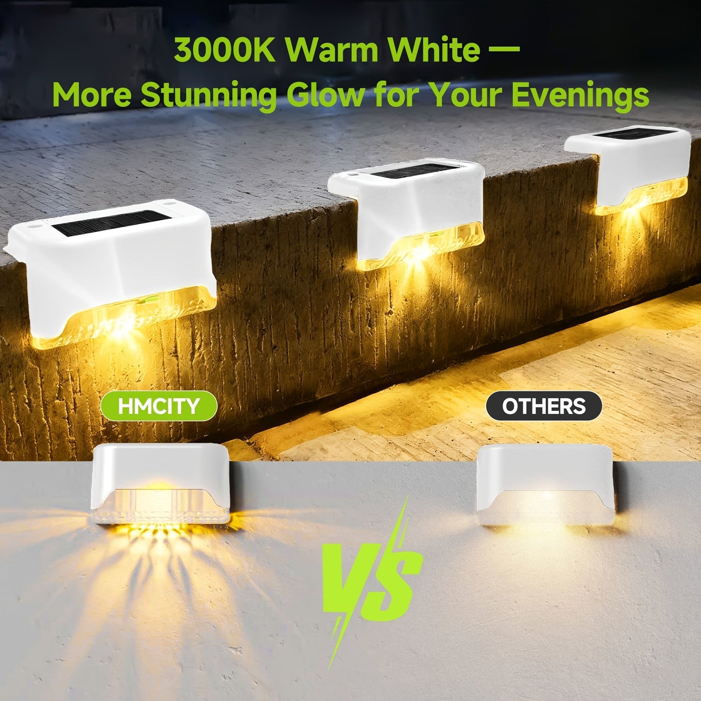 GLIMVISTA – Solar Garden Path Lights