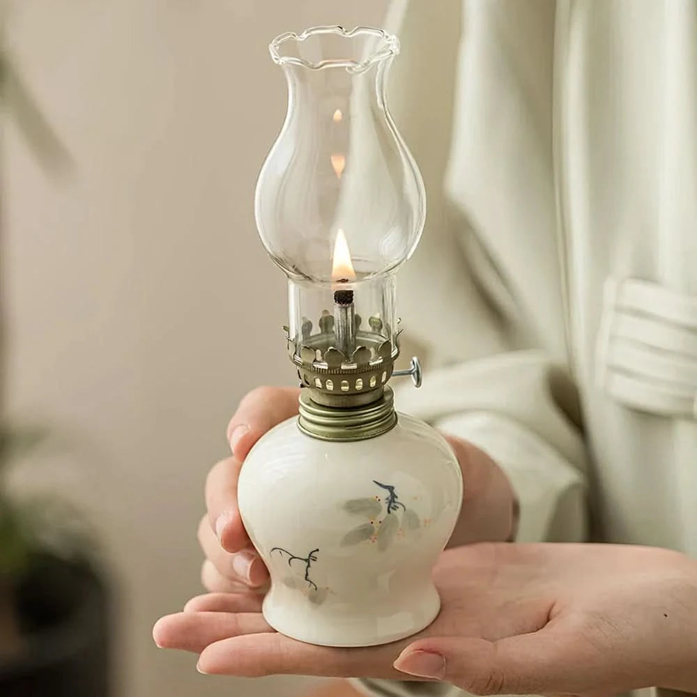 OILAVENORA – Lanterna decorativa a olio per un’illuminazione d’atmosfera calda