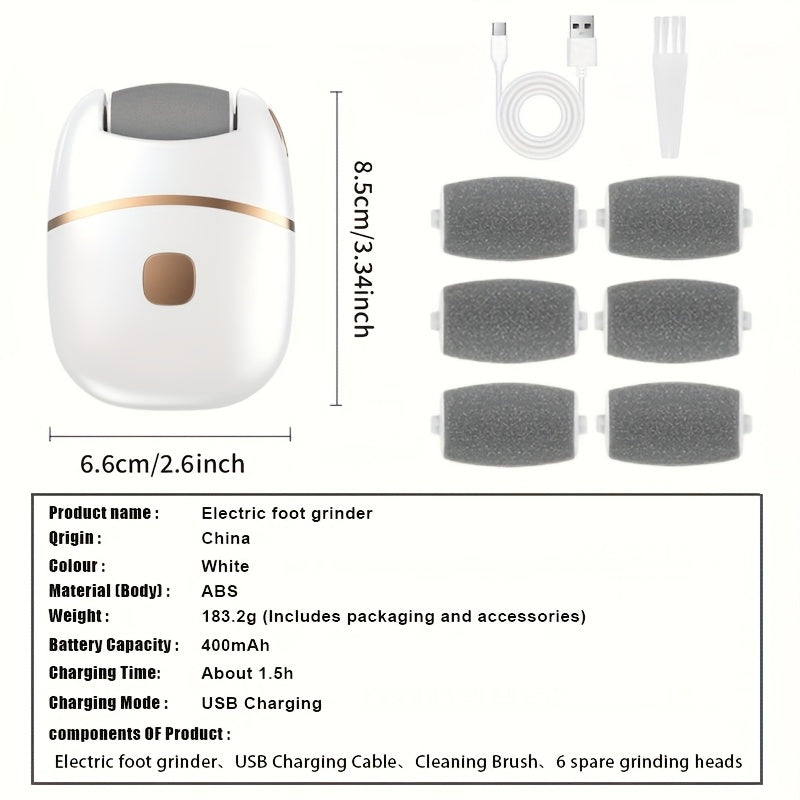 SMOOTHSTEP – Electric Foot Scrubber Kit