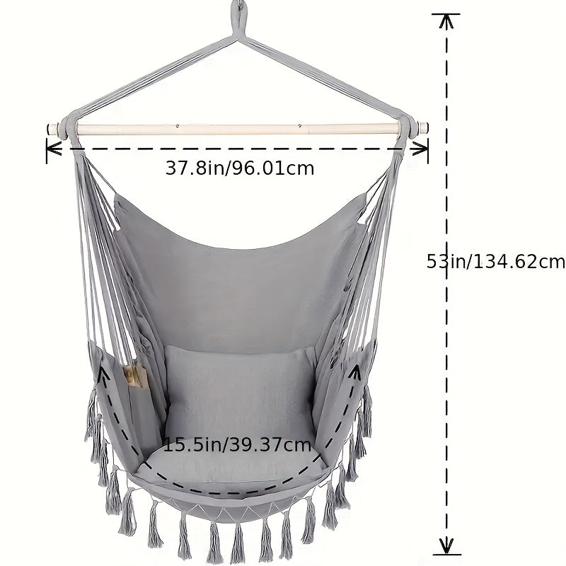 TASSELORA – Portable Hanging Hammock Chair