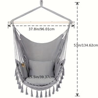 TASSELORA – Portable Hanging Hammock Chair