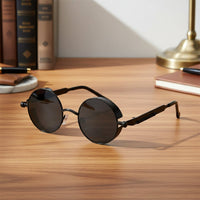 NOSTALIX – UV400 Round Sunglasses with Classic Retro Appeal