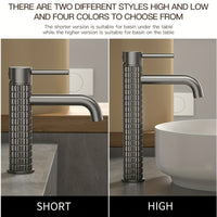 BRAVION - Brass Hot & Cold Basin Faucet