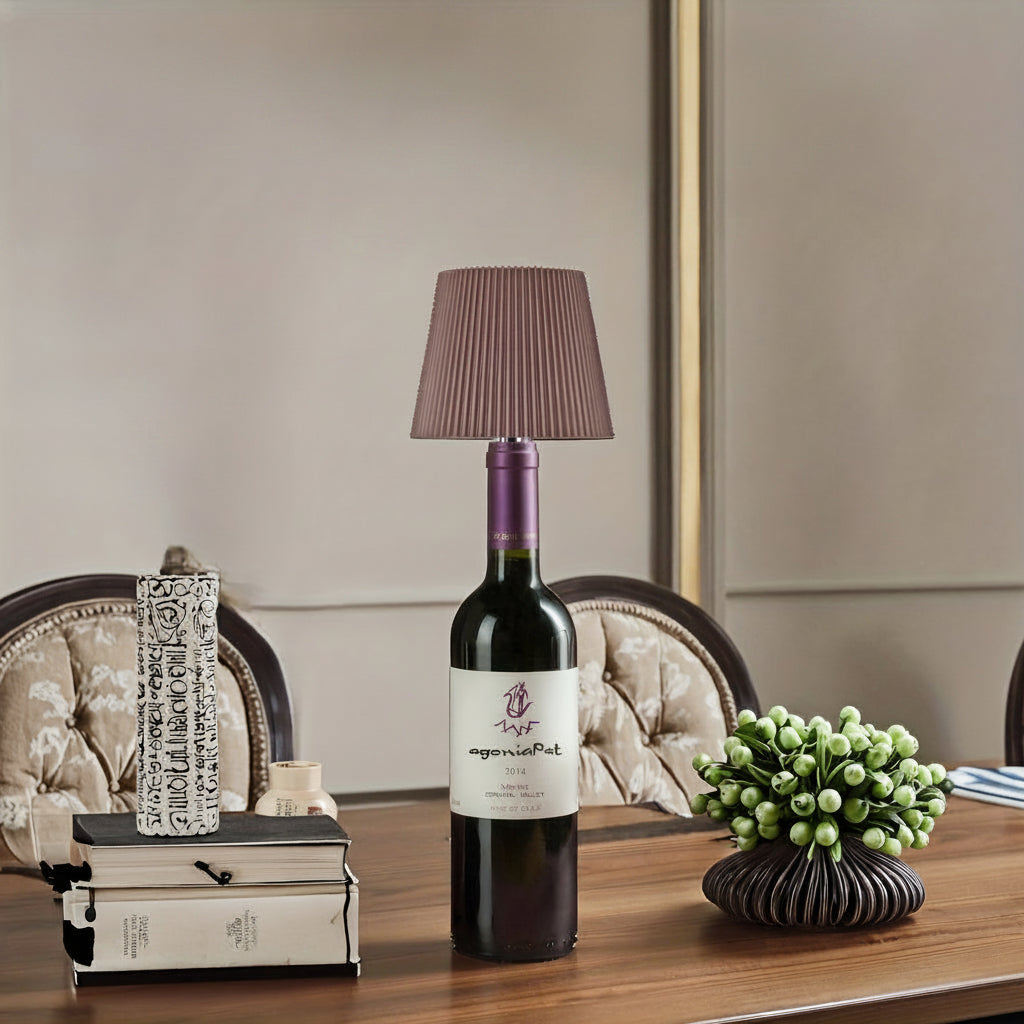 BOTTLEGLOW – Rechargeable Bottle Table Lamp