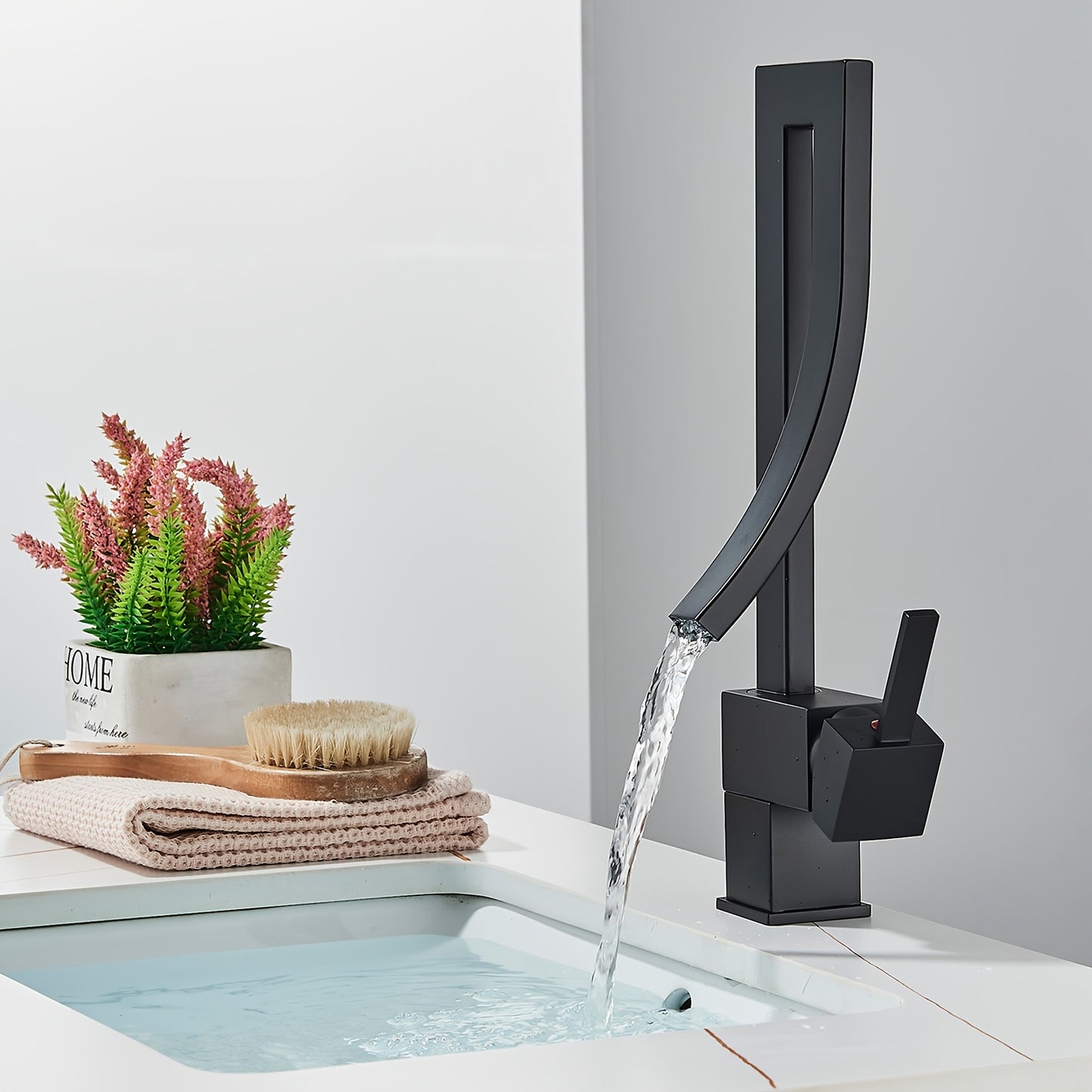 VELARIS - Modern Waterfall Basin Faucet