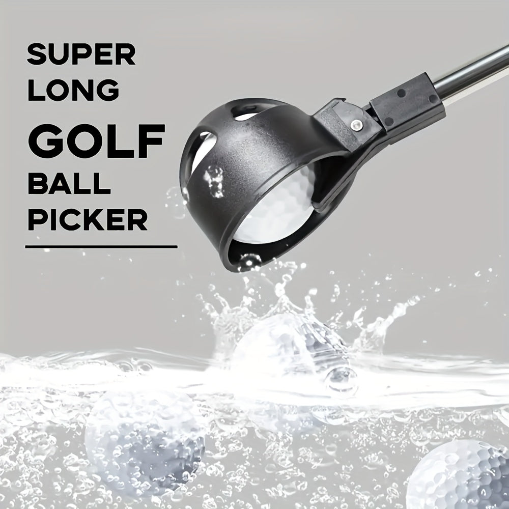 Golfora - Telescopic Stainless Steel Golf Ball Retriever