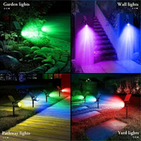 LUMITREE – RGB Solar Spotlight Set for Trees and Backyard Decor