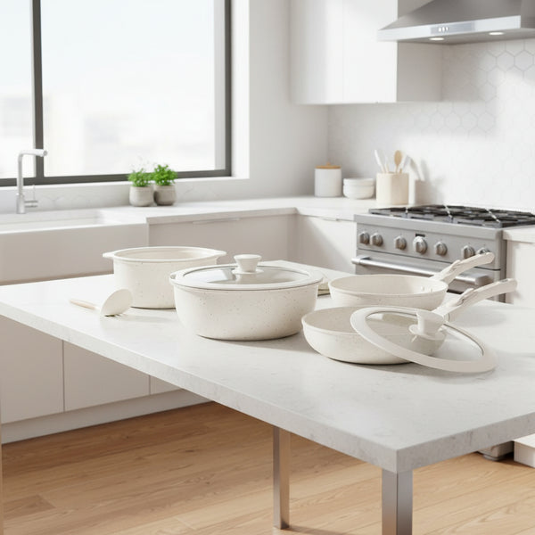 STACKPAN – Ceramic Cookware Set for Neat Modern Kitchens
