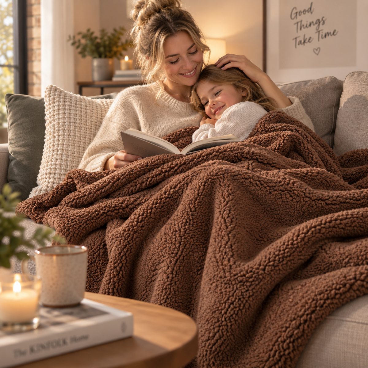 HUSHVELLE – Couverture pour des nuits calmes et douillettes