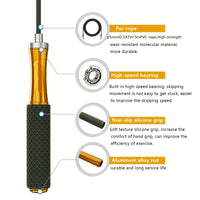 CARDIOLIVA – Adjustable Jump Rope for Fitness & Endurance Training