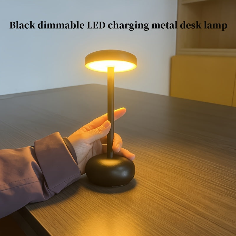 LUNATOUCH – Minimalist Touch Control Lamp for Modern Desk Spaces
