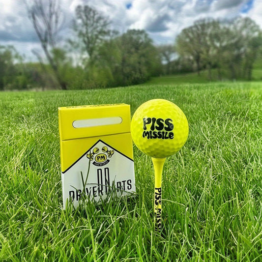 Dartiva - Set de tees de golf premium de bambú en caja