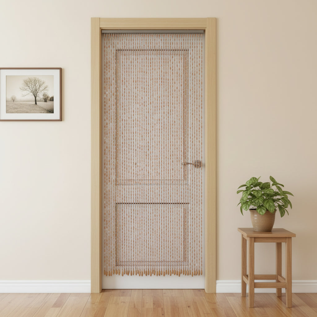 DIVIDEFLOW – Decorative Privacy Curtain for Doorways & Open Spaces