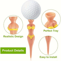 Pinova - Novelty Bikini Golf Tees 5-Pack