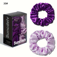 HAIRNOVA – 2-Pack Minimalist Hair Scrunchies