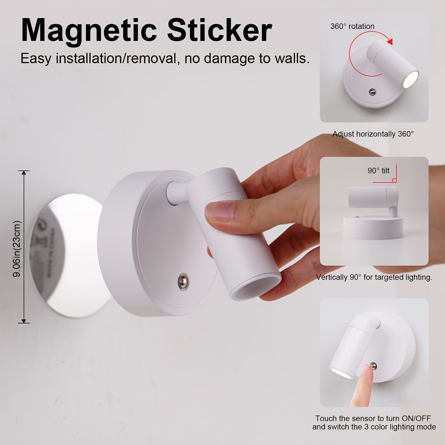 VZUO – Rotatable Projection Wall Lamp
