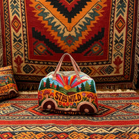 WILDROAM – Vintage Travel Tote Bag with Free Spirited Style