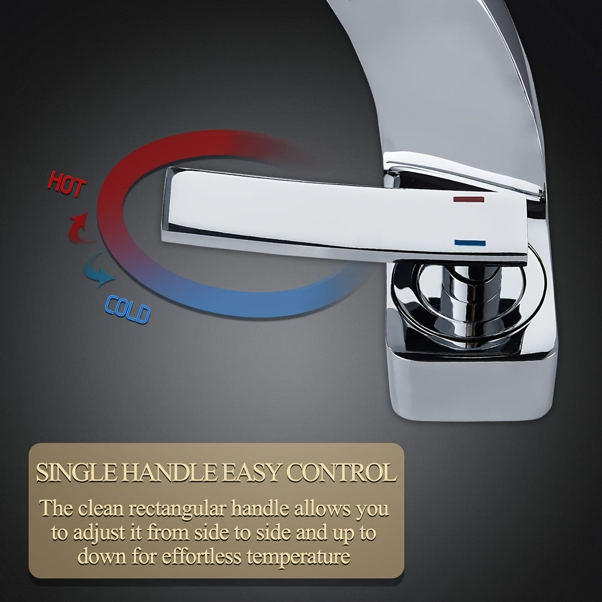 CASCADELUX - Modern Waterfall Bathroom Faucet