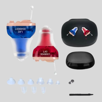AURACLAR – Rechargeable Invisible Hearing Aid Earbuds Set