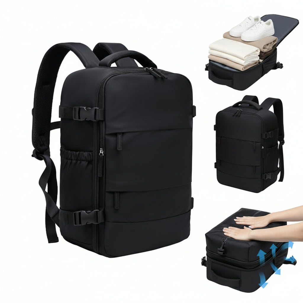 PACKSMART – Travel Vacuum Backpack Set