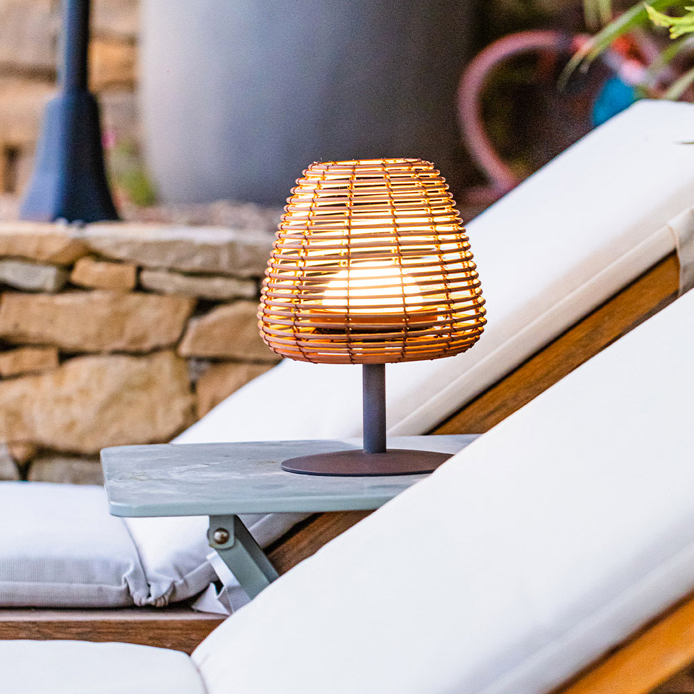 PATIOLIGHT – Indoor Outdoor LED Table Lamp for Warm Relaxing Ambience