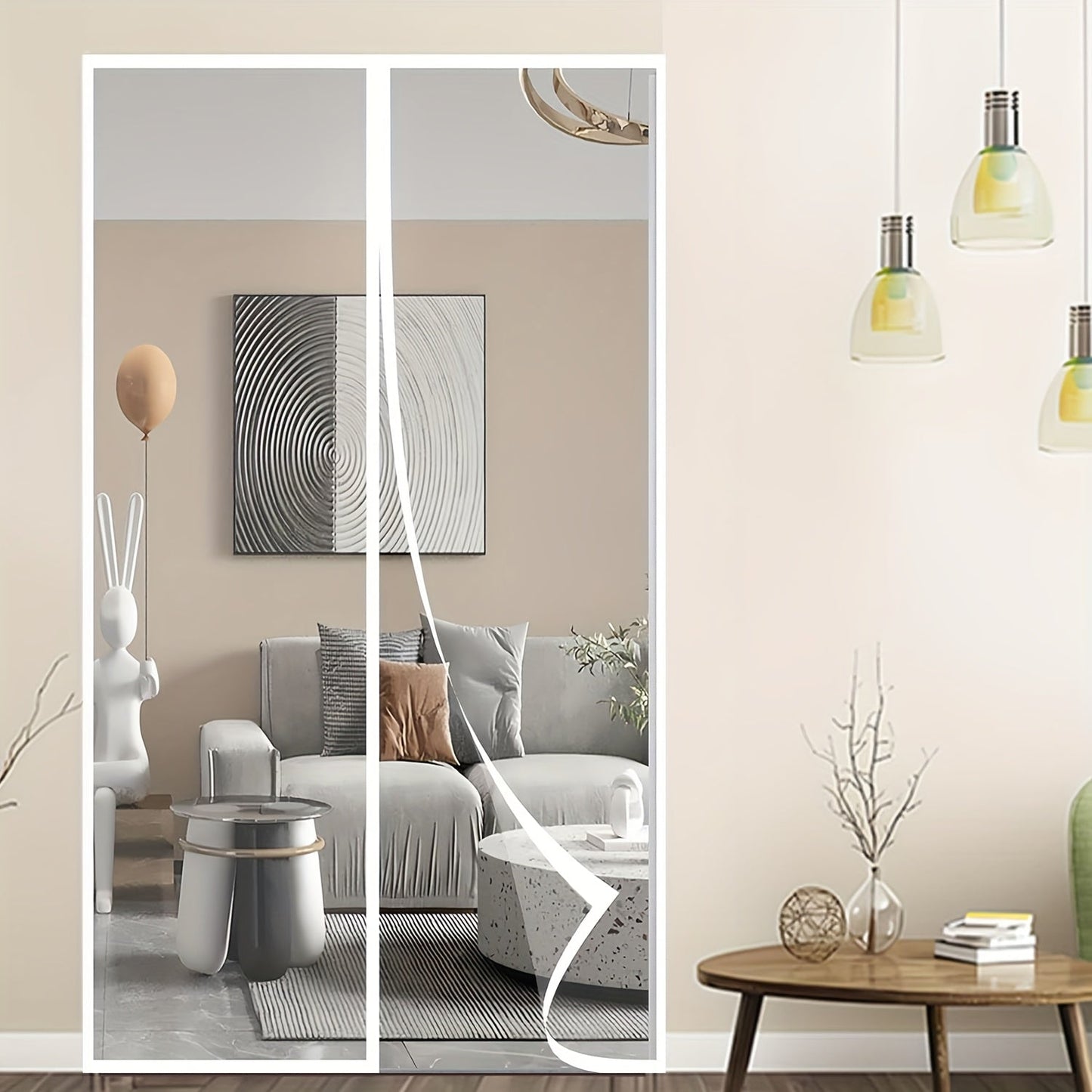 MOSQUILOCK – Magnetic Screen Door Curtain