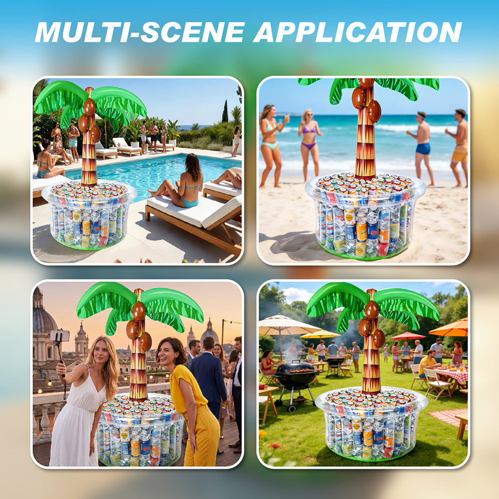 Palmora - Inflatable Coconut Tree Ice Bucket Cooler