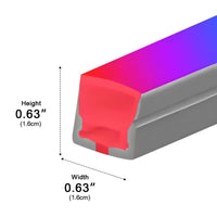VIVIDFLEX – Εύκαμπτη λωρίδα LED νέον RGB για ευέλικτο διακοσμητικό φωτισμό