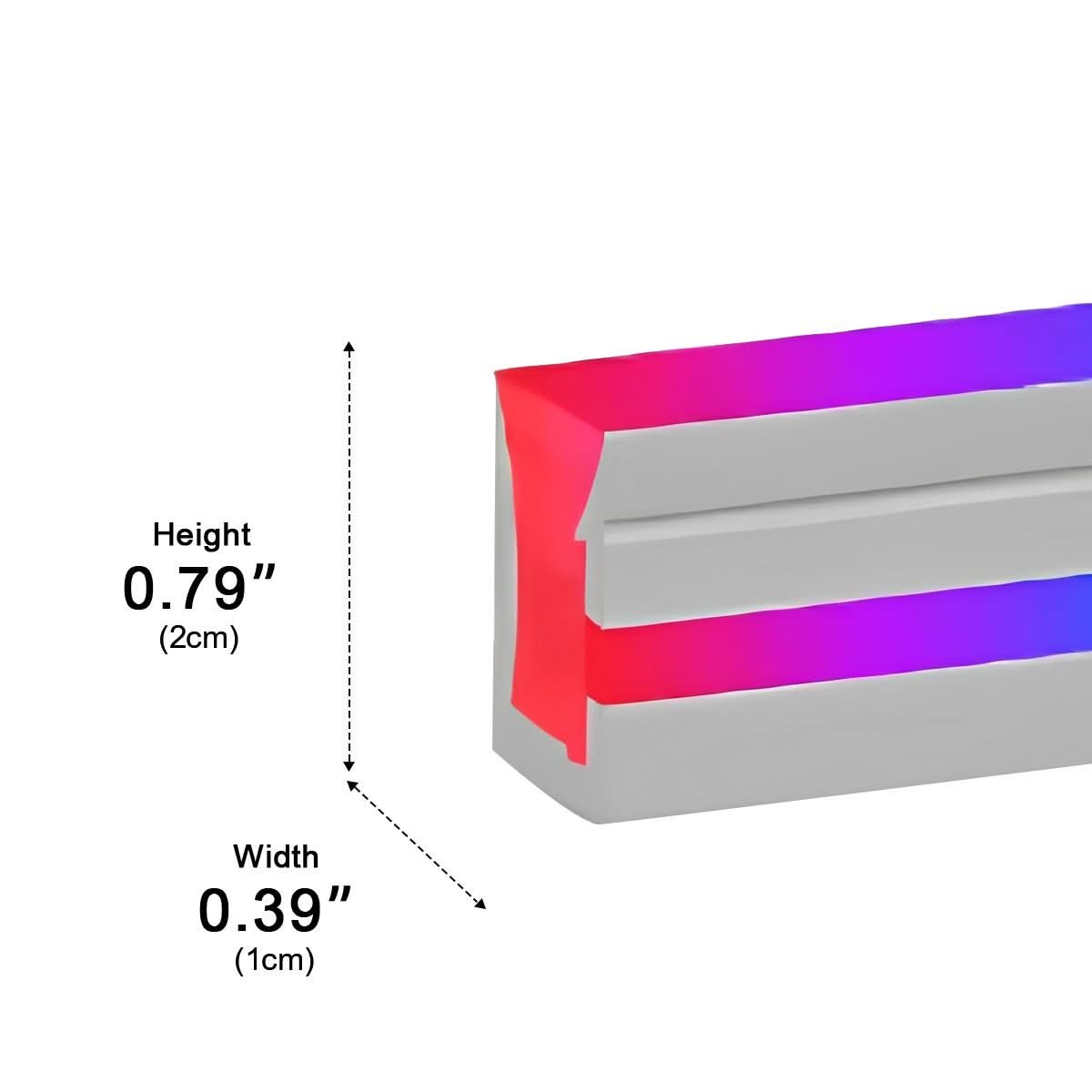 VIVIDFLEX – Εύκαμπτη λωρίδα LED νέον RGB για ευέλικτο διακοσμητικό φωτισμό
