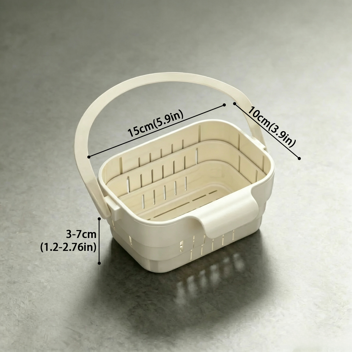 DRAINHOOK – Retractable Hanging Storage Colander for Convenient Organization