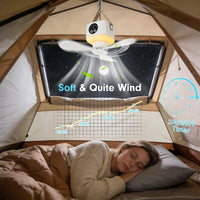 CAMPBREEZE – Rechargeable Camping Fan