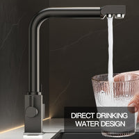 DUOFLOW - Dual Outlet Stainless Steel Sink Fauce