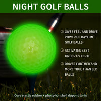 GLOWDRIVE – Fluorescent Night Golf Balls