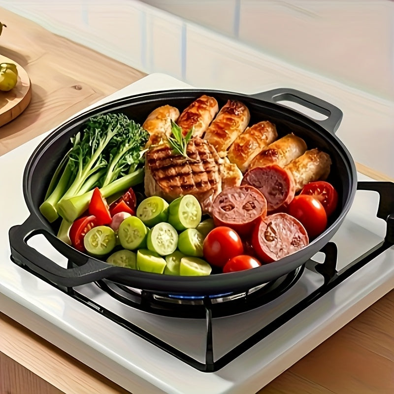 SIZZLEFLOW – Multi-Purpose Skillet for Balanced Heat Distribution