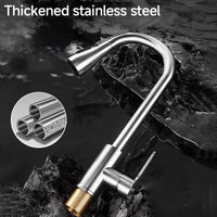 SWIVELIX – Pull Out Sink Faucet with Flexible Spray Settings