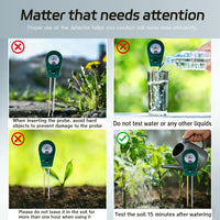 SOILTRIO – Three Way Garden Soil Tester