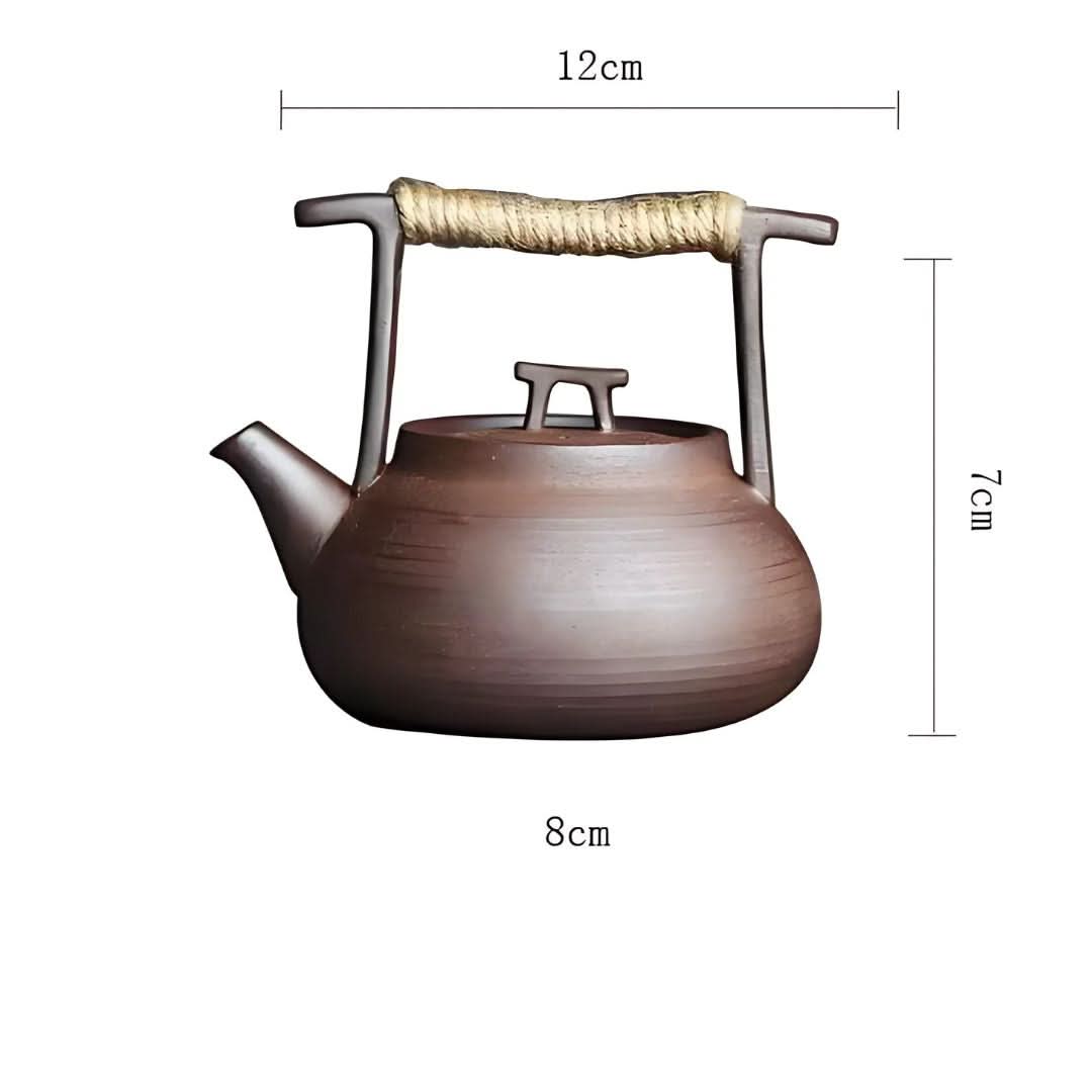 BREWFLAME – Teiera con scaldateiera a candela per momenti di tè caldo