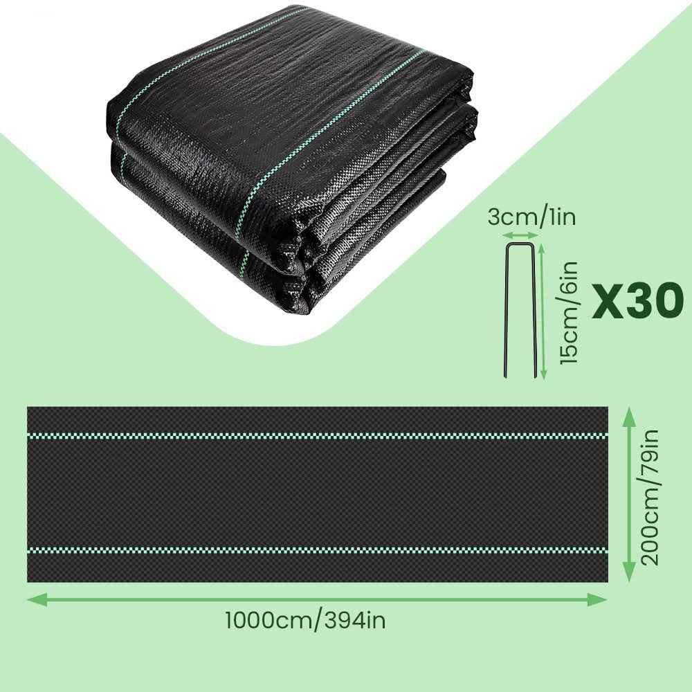 WEEDBLOCK – Garden Weed Barrier Cover for Reliable Garden Care