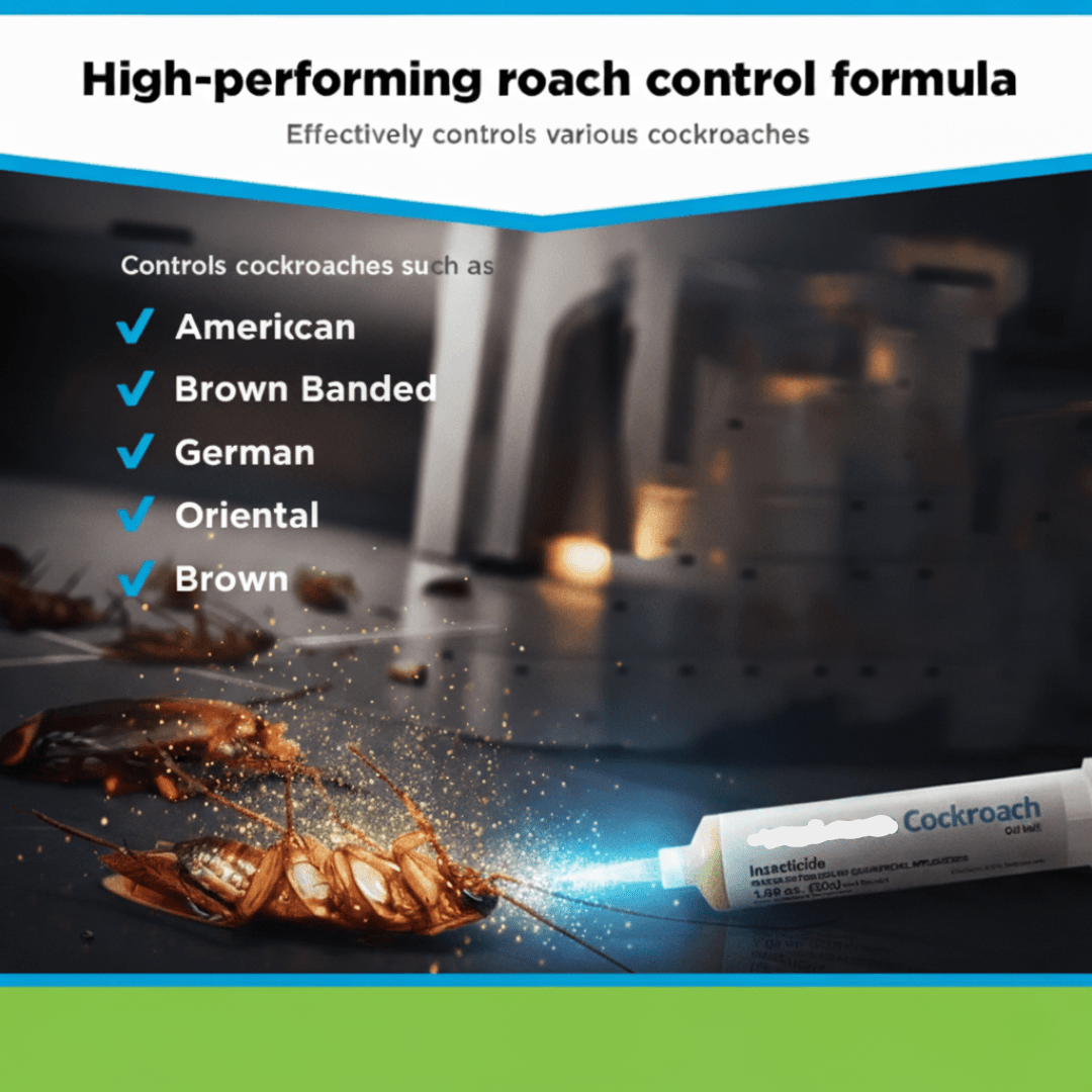 ROACHGUARD – Indoor Outdoor Cockroach Gel Bait Control