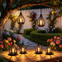 TEARDLUME – Solar Pendant Lawn Light