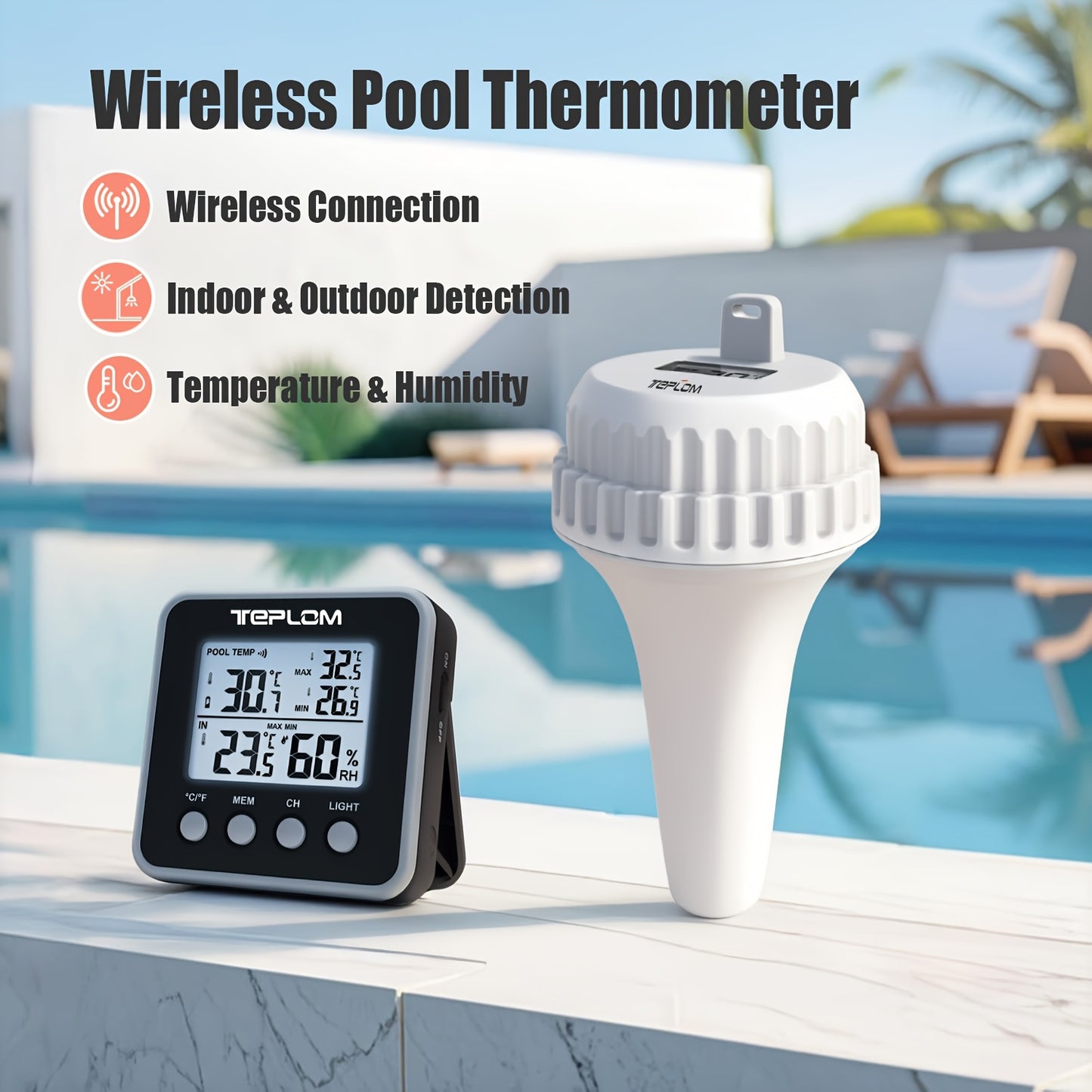 POOLTEMP – Wireless Pool Thermometer