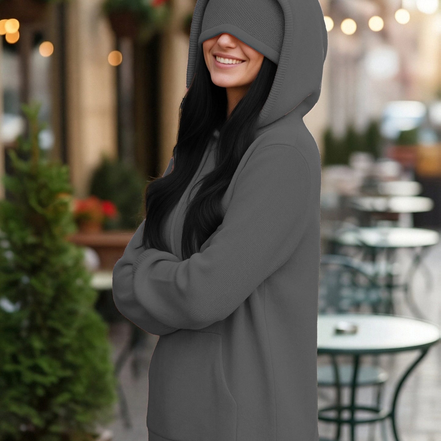 LAZYLOOP – Loose Pullover Hoodie