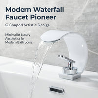 ARCFLOW - Mirror Waterfall Basin Faucet