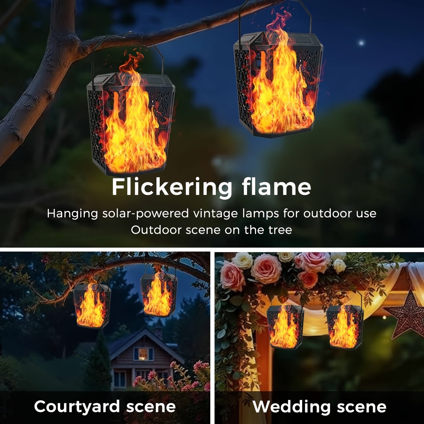 TORCHLUME – Flickering Solar Torch Lamp