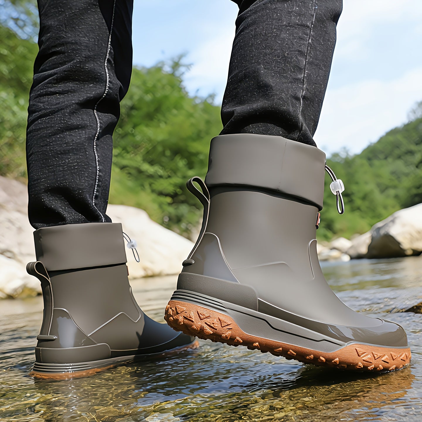 Rainmara - Lightweight Waterproof Short Rain Boots