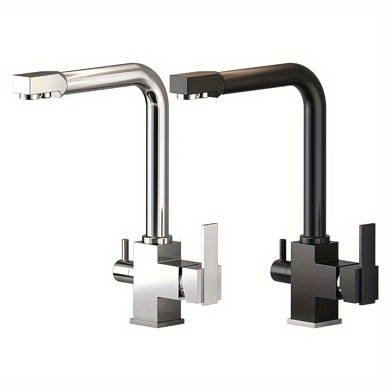 DUOFLOW - Dual Outlet Stainless Steel Sink Fauce
