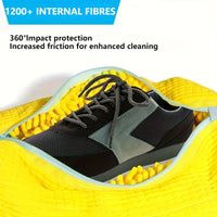 SNEAKSAFE - Heavy-duty shoe washing machine bag with protective lining and secure zipper closure