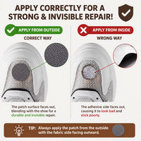 HEELVEX – Self Adhesive Shoe Repair Patches for Everyday Use